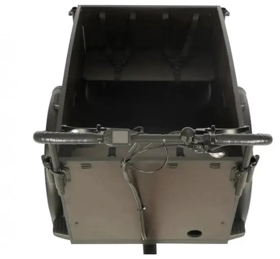 Vogue Journey Plus - Elektrische Bakfiets - 250W motor - Actieradius tot 60 km - 7 versnellingen - Hydraulische schijfremmen - Lage instap - Mat zwart — afbeelding 4