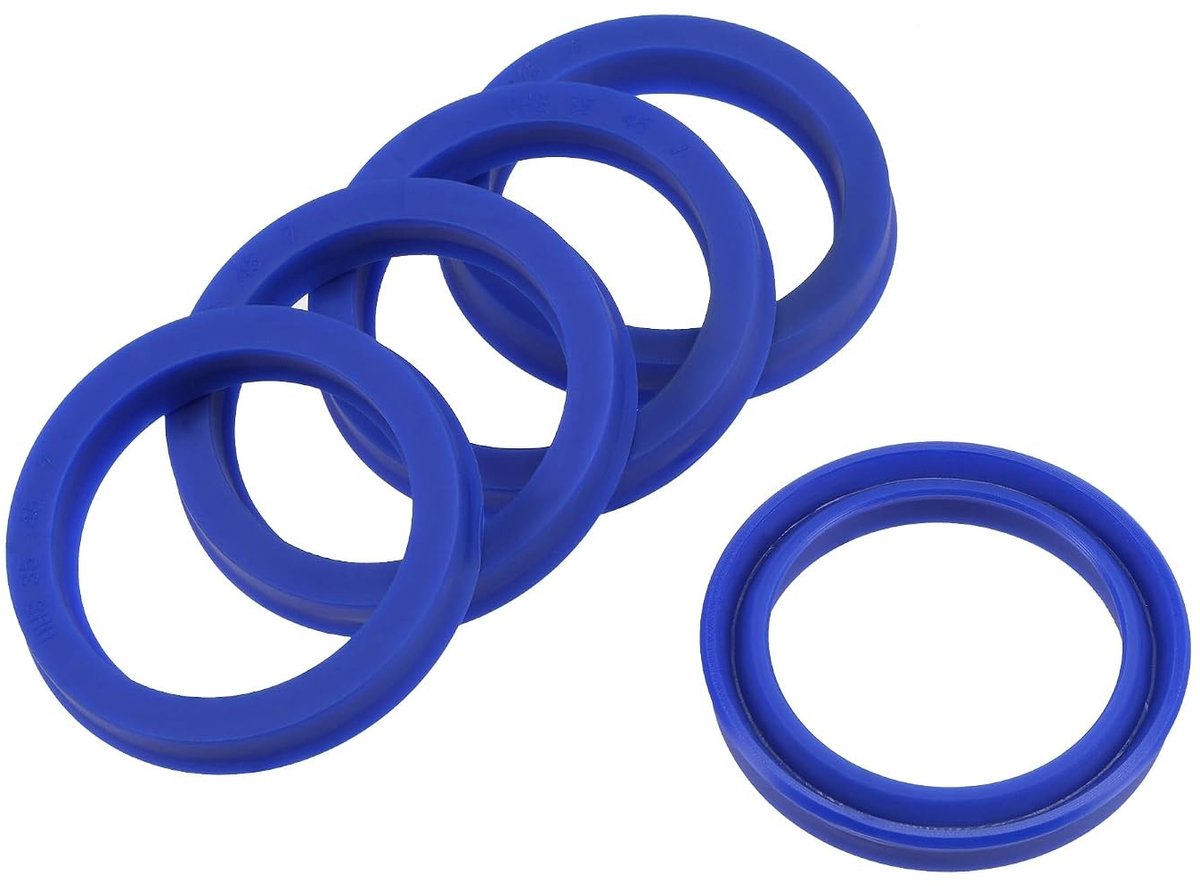 UHS Radial Shaft Seals voor Hydraulische Cilinders - Industriële PU Olieafdichtingen (35mm ID x 45mm OD, 7mm Breed) - Duurzaam, Weerbestendig, Hoge Kwaliteit