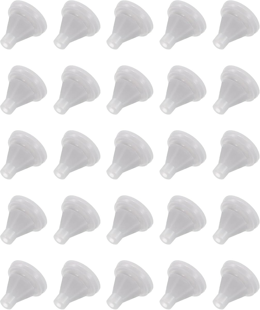 sourcing map 25pcs Shower Head, Replacement Nozzles, Silicone Nozzles, Round Nipple, Shower Head, Repair Parts - ShopVlot