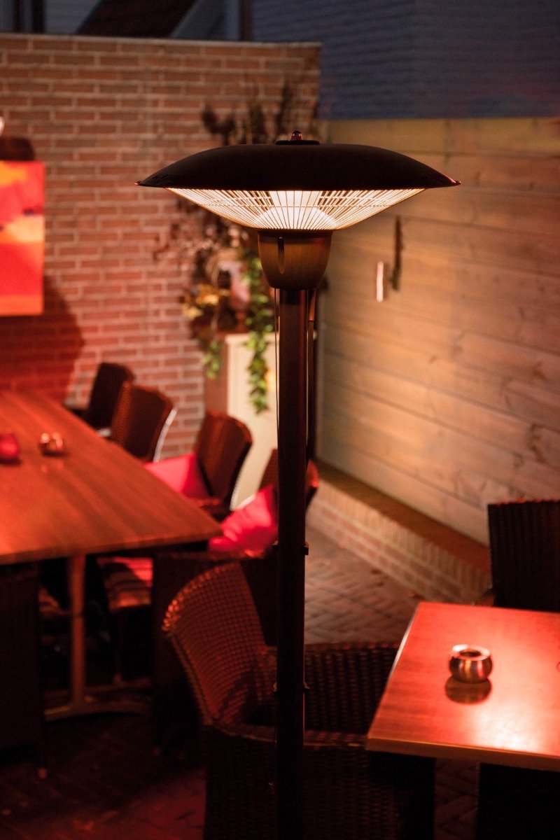 Sunred Barcelona Bright 1500 W - Freestanding patio heater - Black