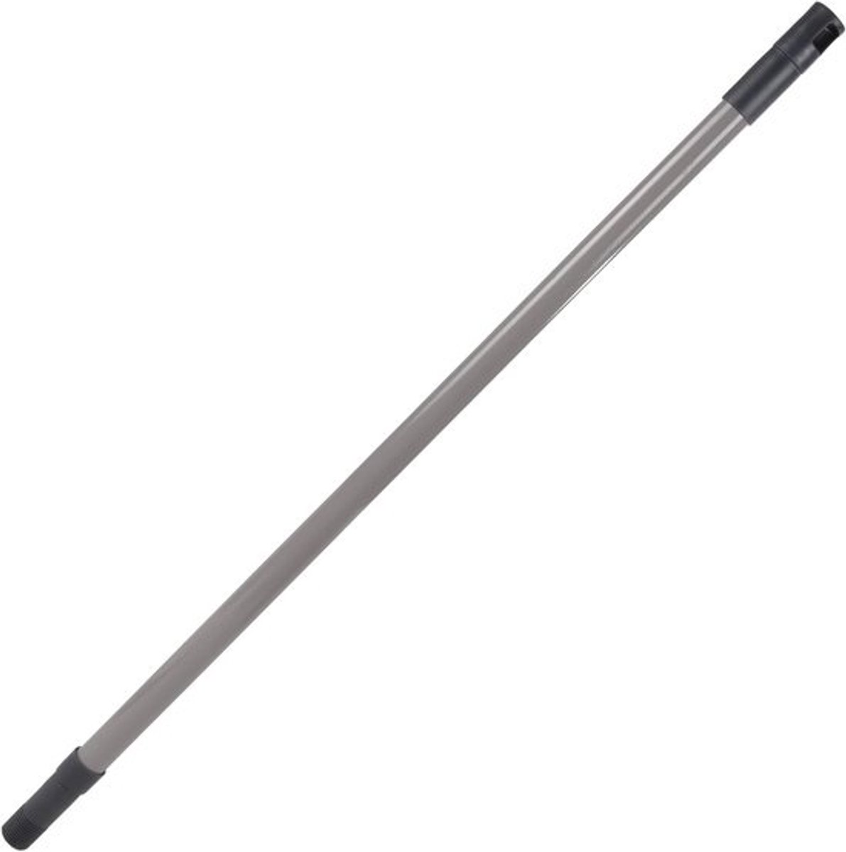 Telescopische bezemsteel - Verstelbare steel - Voor het schoonmaken van vloeren - Draaibare verbinding - 74 tot 130 cm - Taupe