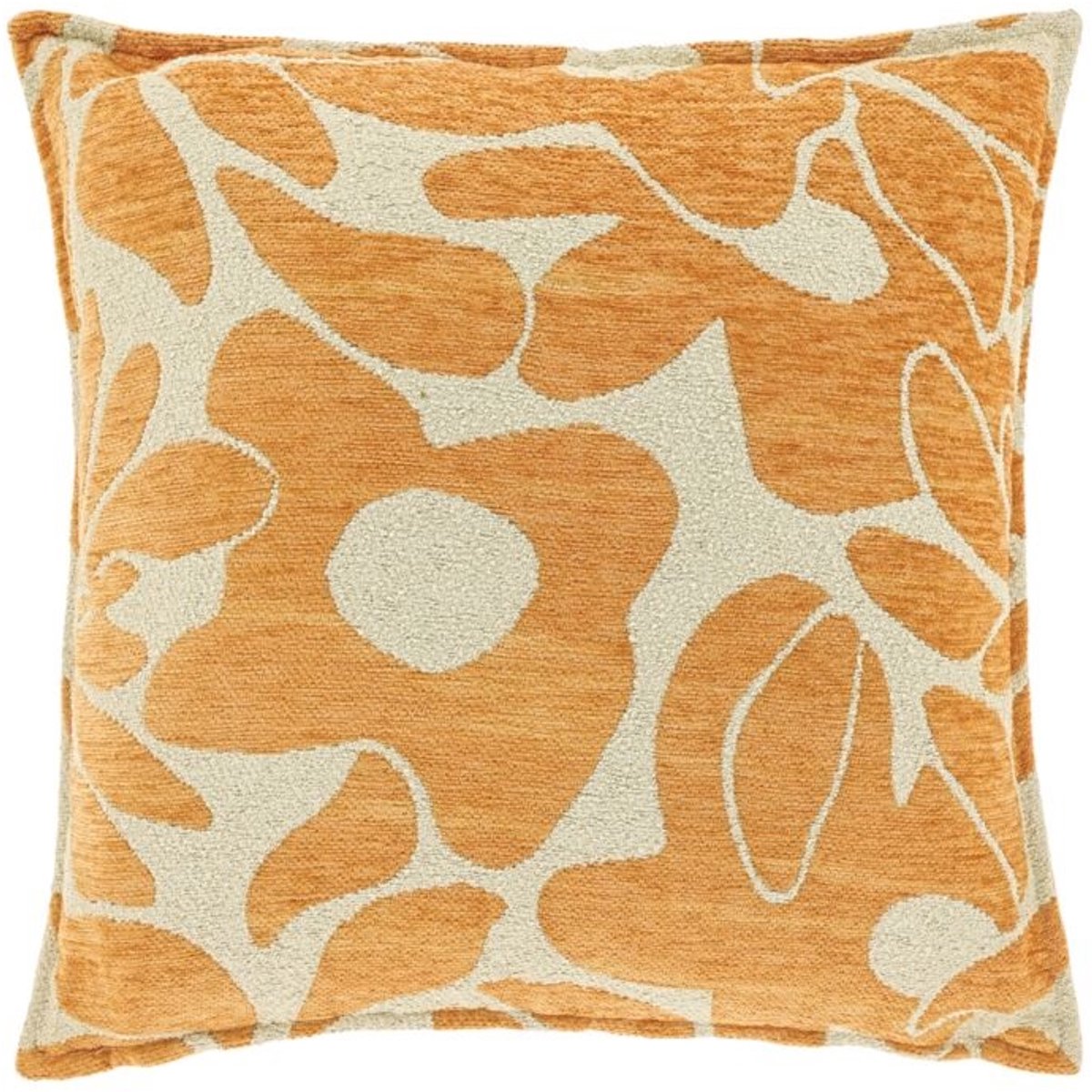 Unique Living Sierkussen Lies - Apricot - 45x45cm Oranje