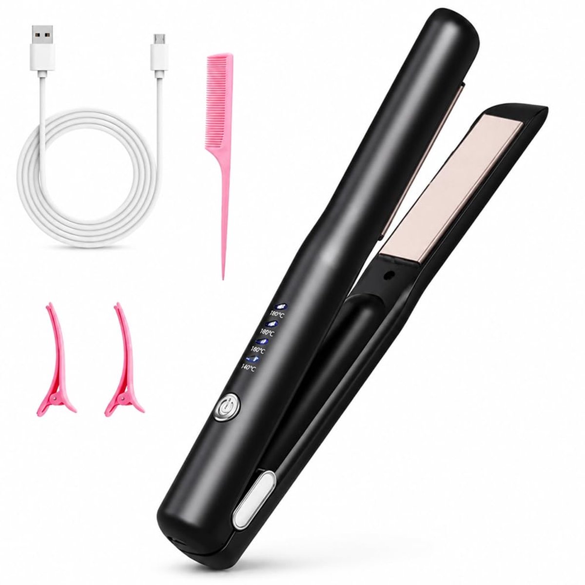 2-in-1 stijltang met 4 temperatuurinstellingen - ShopVlot