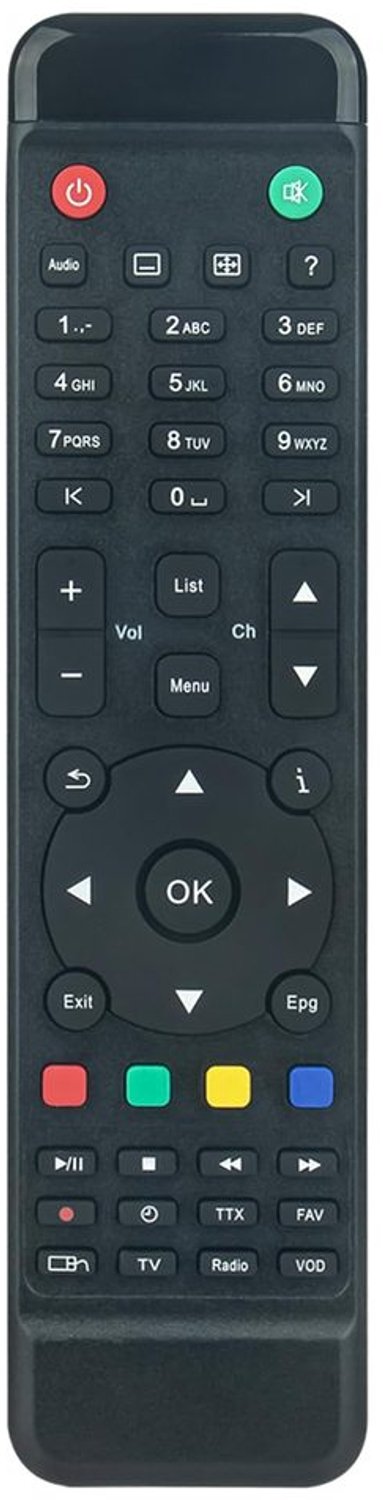 Universele Afstandsbediening voor MULTIBOX-4K HD60