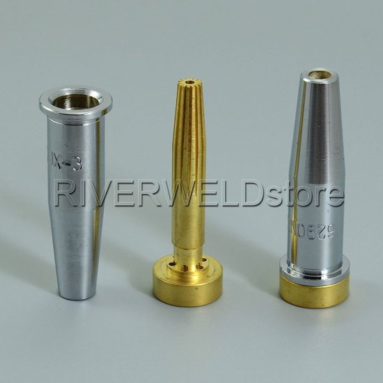 2 Stuks Propaan en Aardgas Snijbranderdoppen Model 6290NX — afbeelding 4
