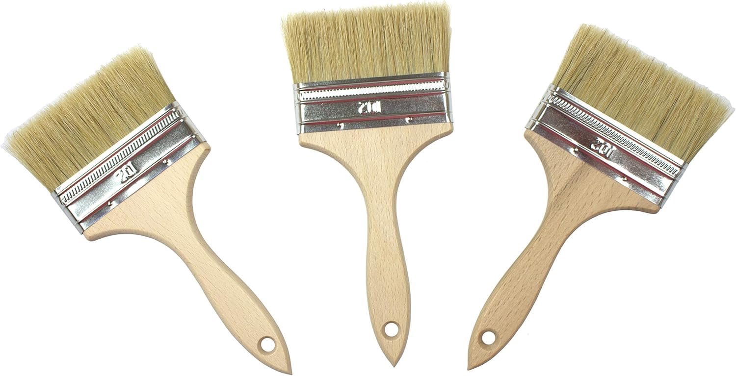 Set van 3 Platkwasten voor Verfprojecten