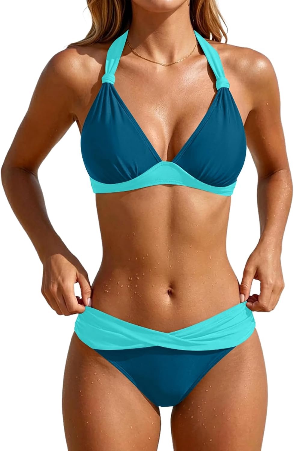 Bikini, push-up, tweedelig