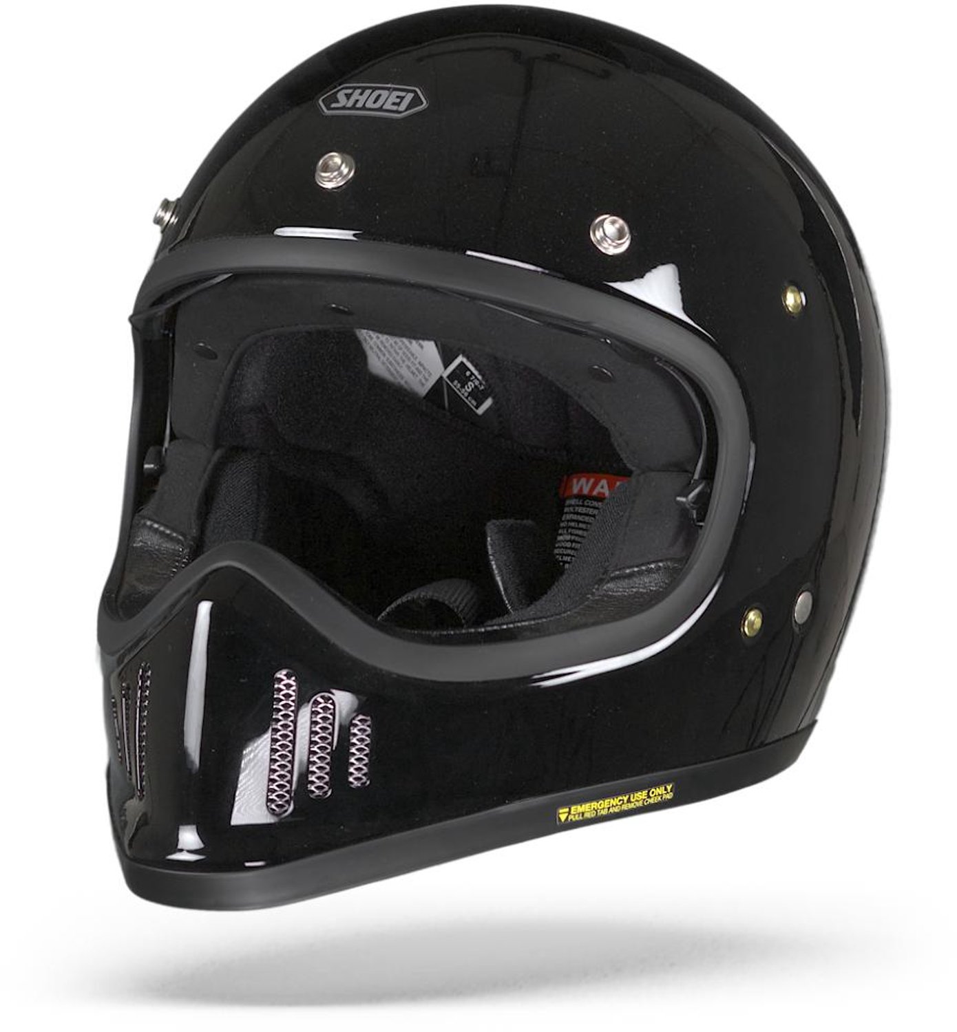Shoei Ex-Zero Zwart Crosshelm - Helm