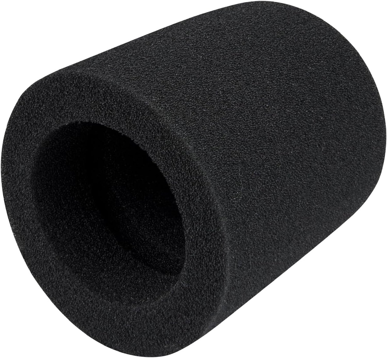 popfilter voor microfoon MV7/MV7+/MV7X - zwart - hoogwaardig schuim - perfecte pasvorm - Vemera