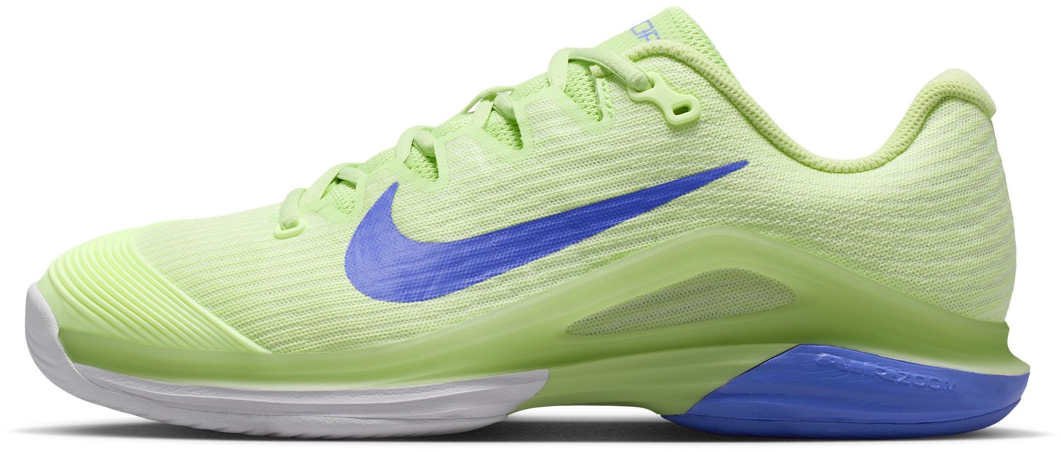 Nike Zoom Vapor 12 HC Tennisschoenen Volt Blauw