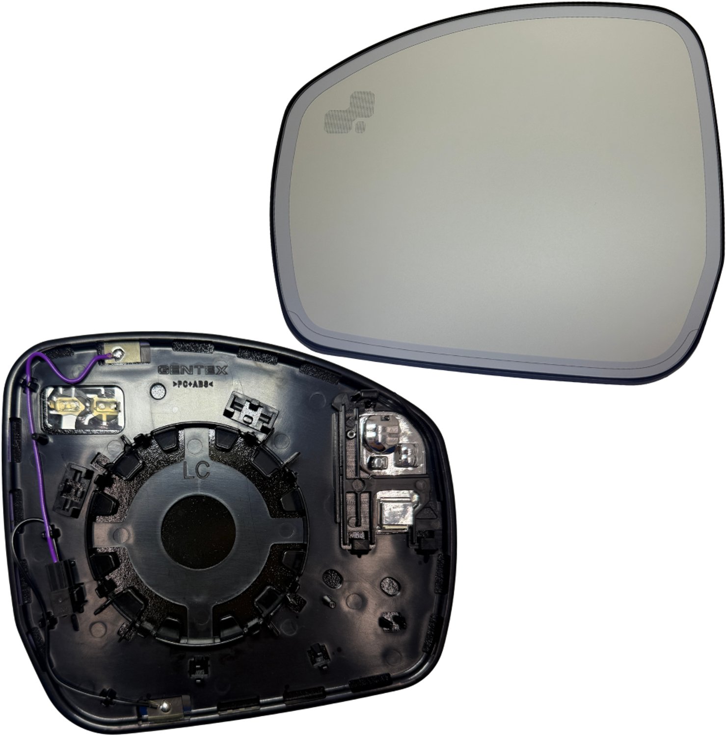 BILMAX Linker Buitenspiegelglas Vervanging voor Land Rover Range Rover Vogue (L405), Range Rover Sport (L494) 2013–2022, Verwarmd, Automatisch Dimmend, met BSM (Bestuurderszijde)