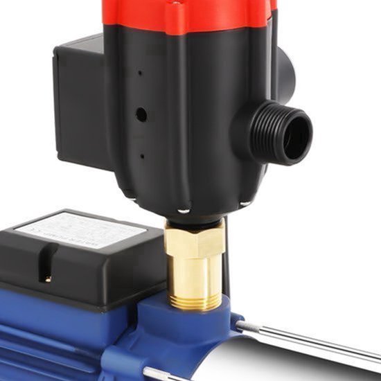 Centrifugaalpomp 230 V EU Stekker - 2500 W Vermogen - RVS Gietijzer - Waterdruk Pomp - Zelfaanzuigend — afbeelding 2