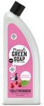 Marcel's Green Soap toiletreiniger patchouli & cranberry fles in roze verpakking.