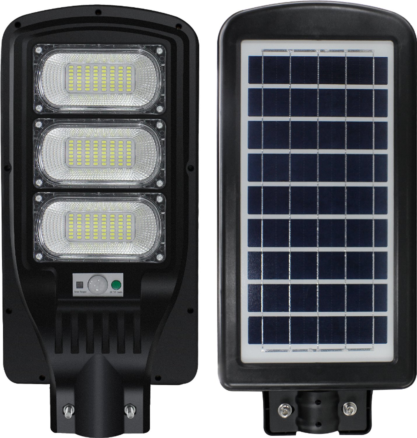 Solar LED-straatlamp buiten - Bewegingssensor - LiFePO4-accu - Jortan Tech