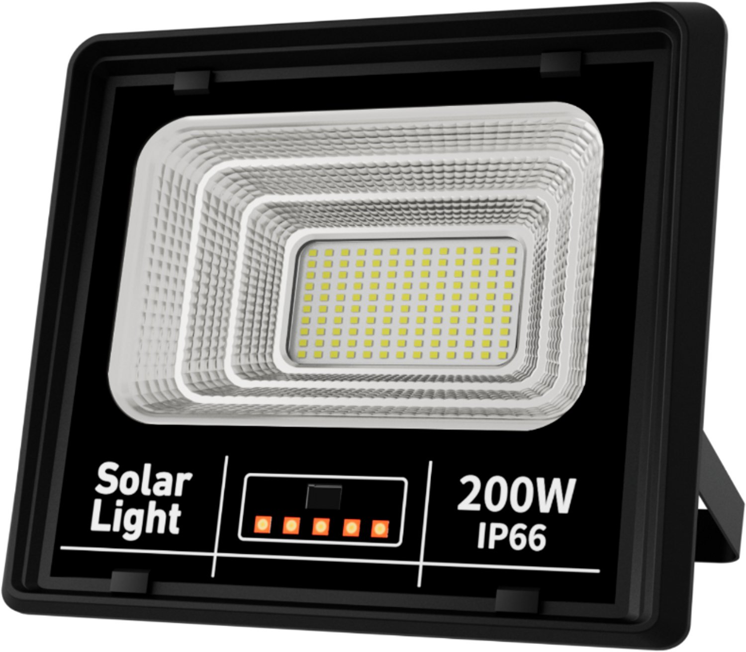 Solar LED-schijnwerper buiten - Zonnepaneel - Afstandsbediening - LiFePO4-accu - Jortan Tech