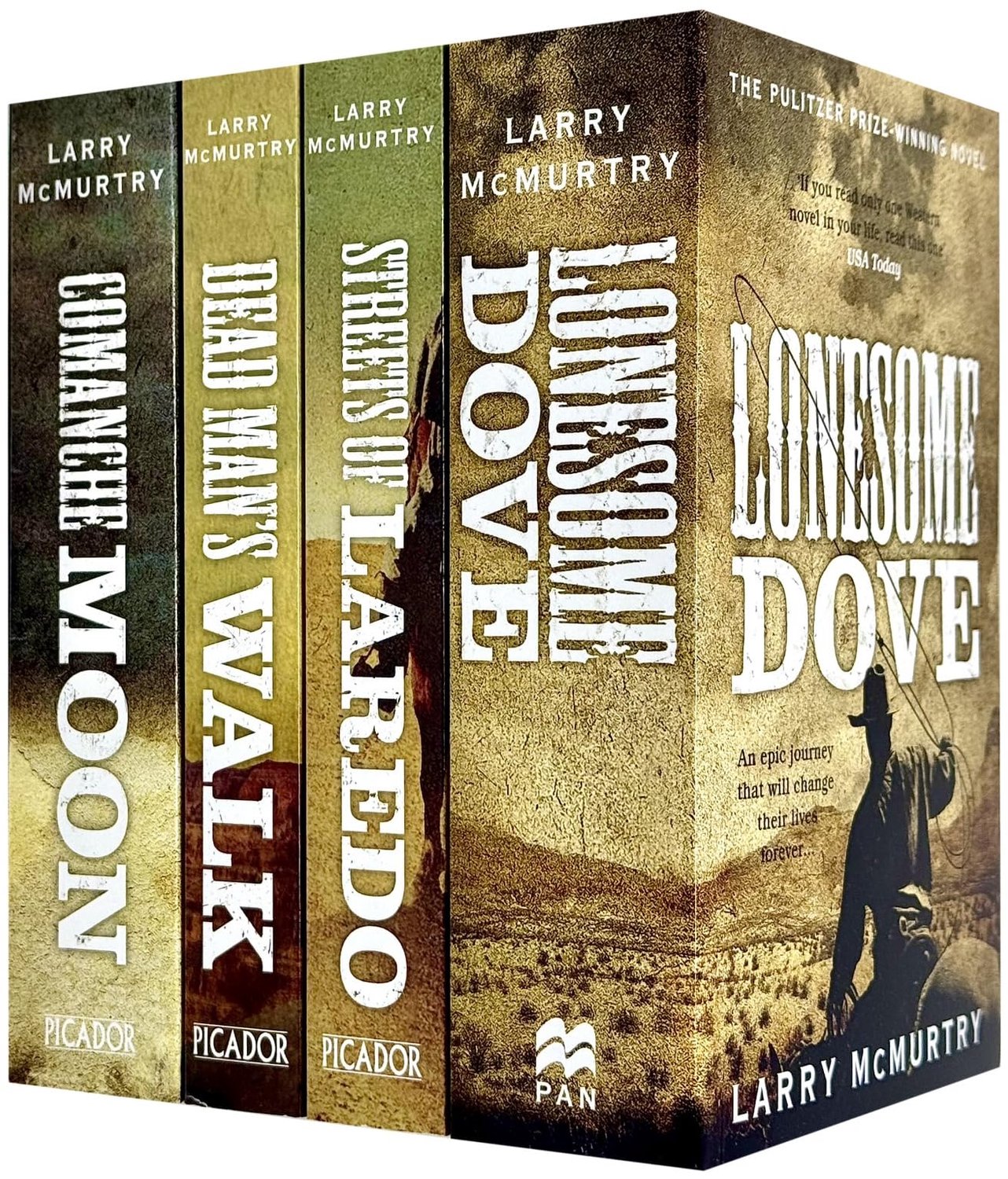 Lonesome Dove Boekenset met Avontuurlijke Verhalen
