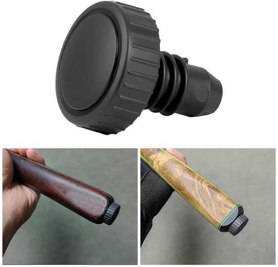 3 stuks keu-stootbeschermers, poolkeu-bodembeschermers, rubberen bumpers, lichtgewicht schokabsorberende doppen — afbeelding 3