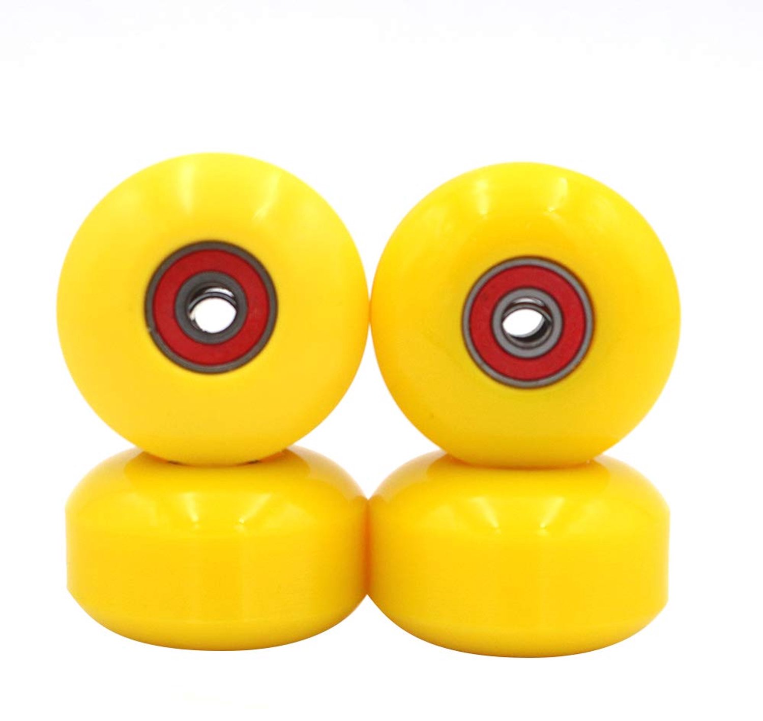 Longboard Skateboard Wielen met Hardheid 100A Geel
