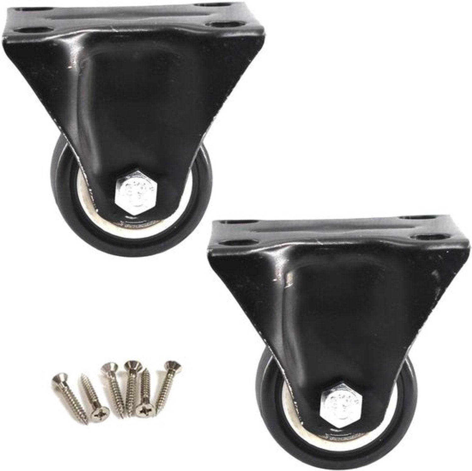 Meubelwielen - Wieltjes - Meubels Verplaatsen - Vaste Bevestiging - 1.5 Inch