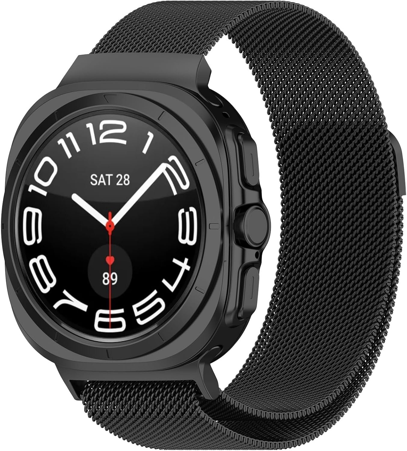 Armband voor Galaxy Watch8 40mm 44mm - Magnetisch Metalen Vervangband - RVS - Stijlvolle Upgrade voor uw Smartwatch - ShopVlot