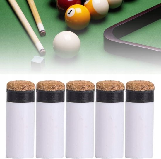 10x Biljartkeu Tips 10-13mm - Vervangende Accessoires — afbeelding 2