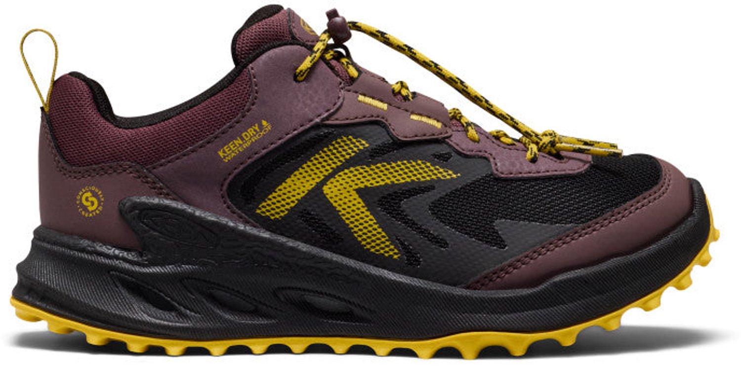 Zionic Kinder Wandelschoenen Leer Waterdicht Rood