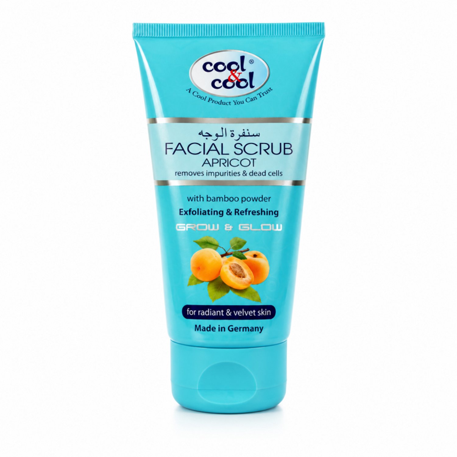 Cool & Cool - Gezichtsscrub met Abrikoos