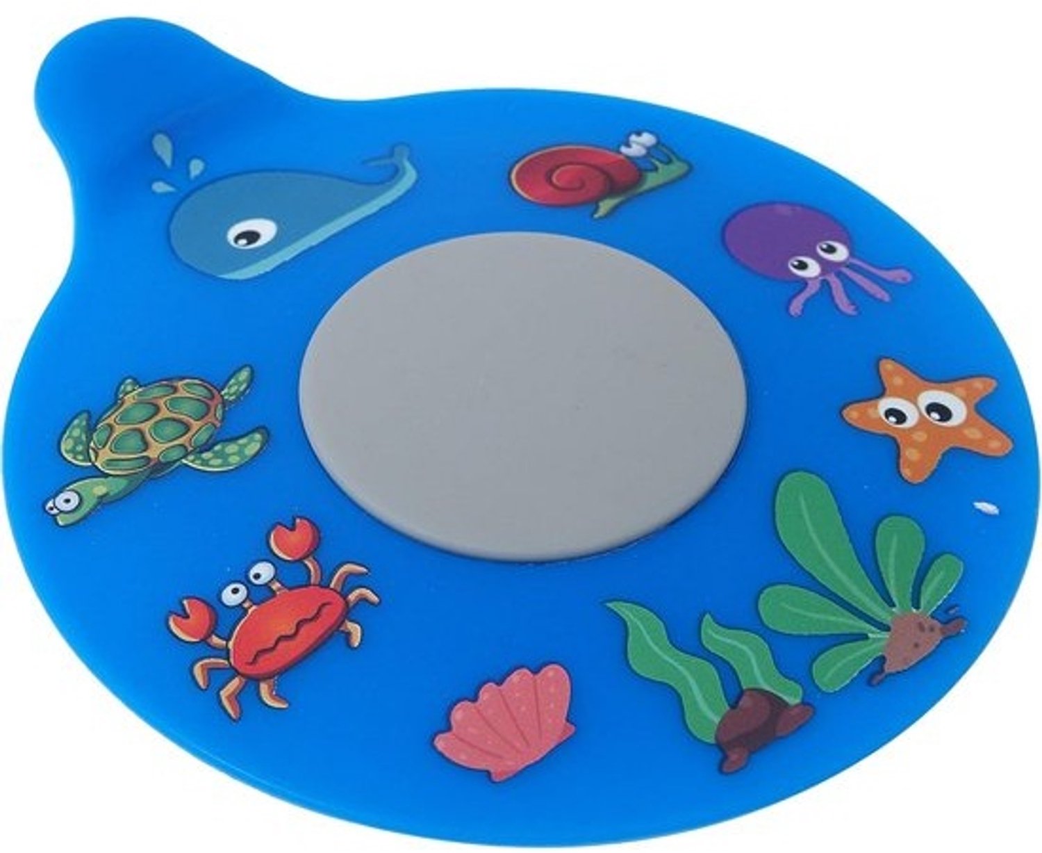 Badkuip Afvoerstopper - Badstop Siliconen - Water Dicht Maken - Universele Pasvorm - 15 cm - Blauw