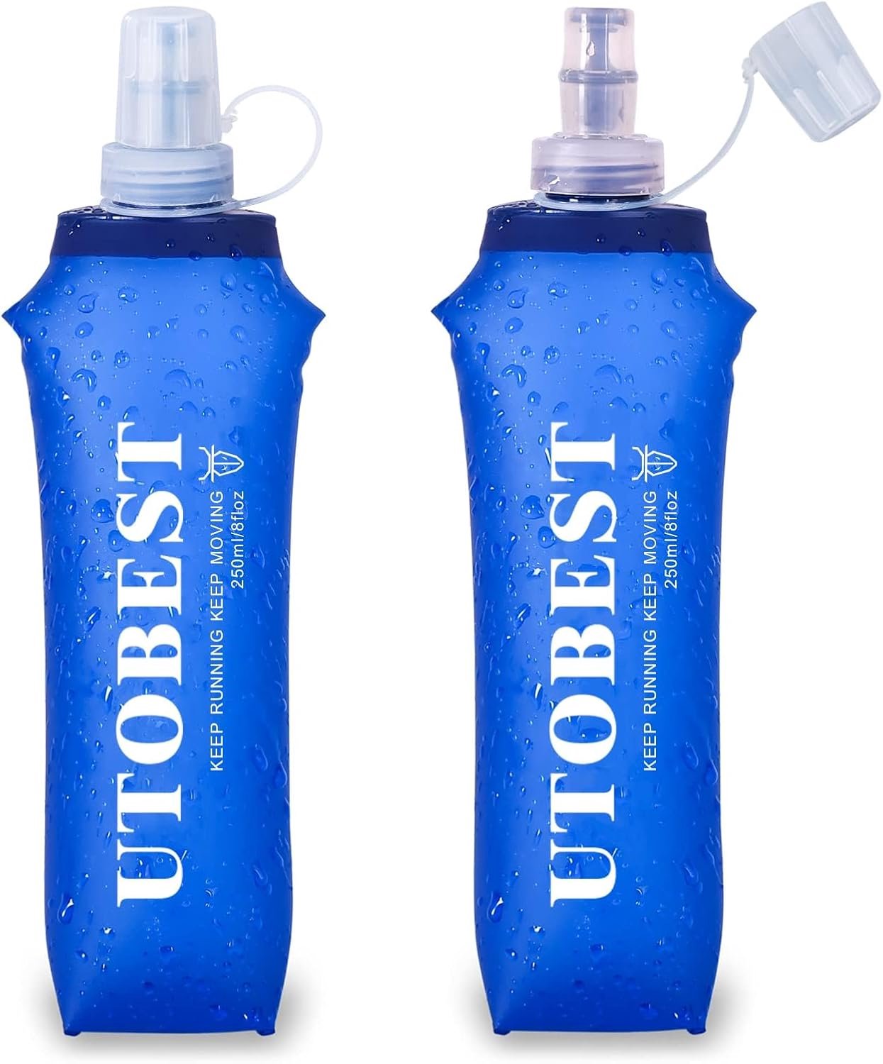 Drinkfles 250 ml - Opvouwbaar - Zacht materiaal - Ideaal voor hardlopen - ShopVlot