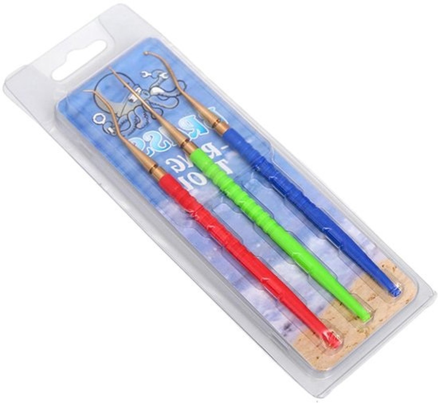 Scuba O-Ring Kit - O Ring Tool - Duikuitrusting Onderhoud - Ergonomisch Handvat - 3 Delig - Willekeurige Kleur