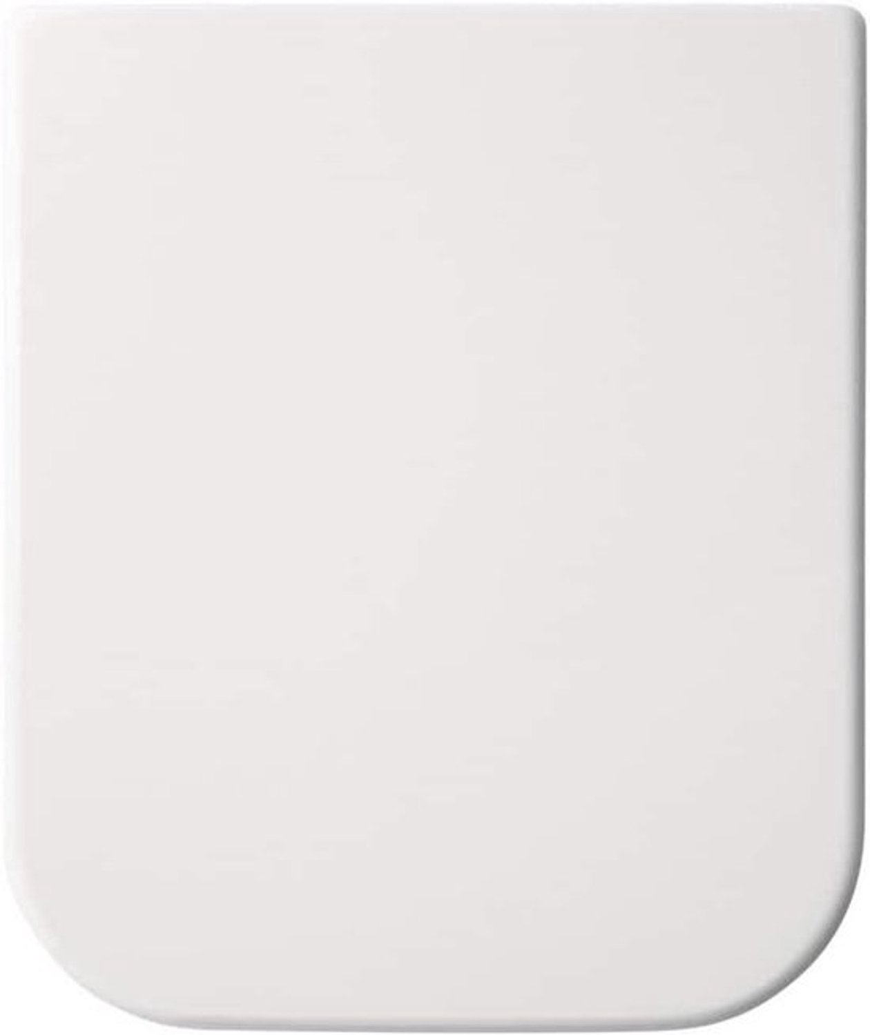 Toiletbril - Zitting - Badkamer Upgrade - Zachtsluitend Mechanisme - Vierkant - Wit