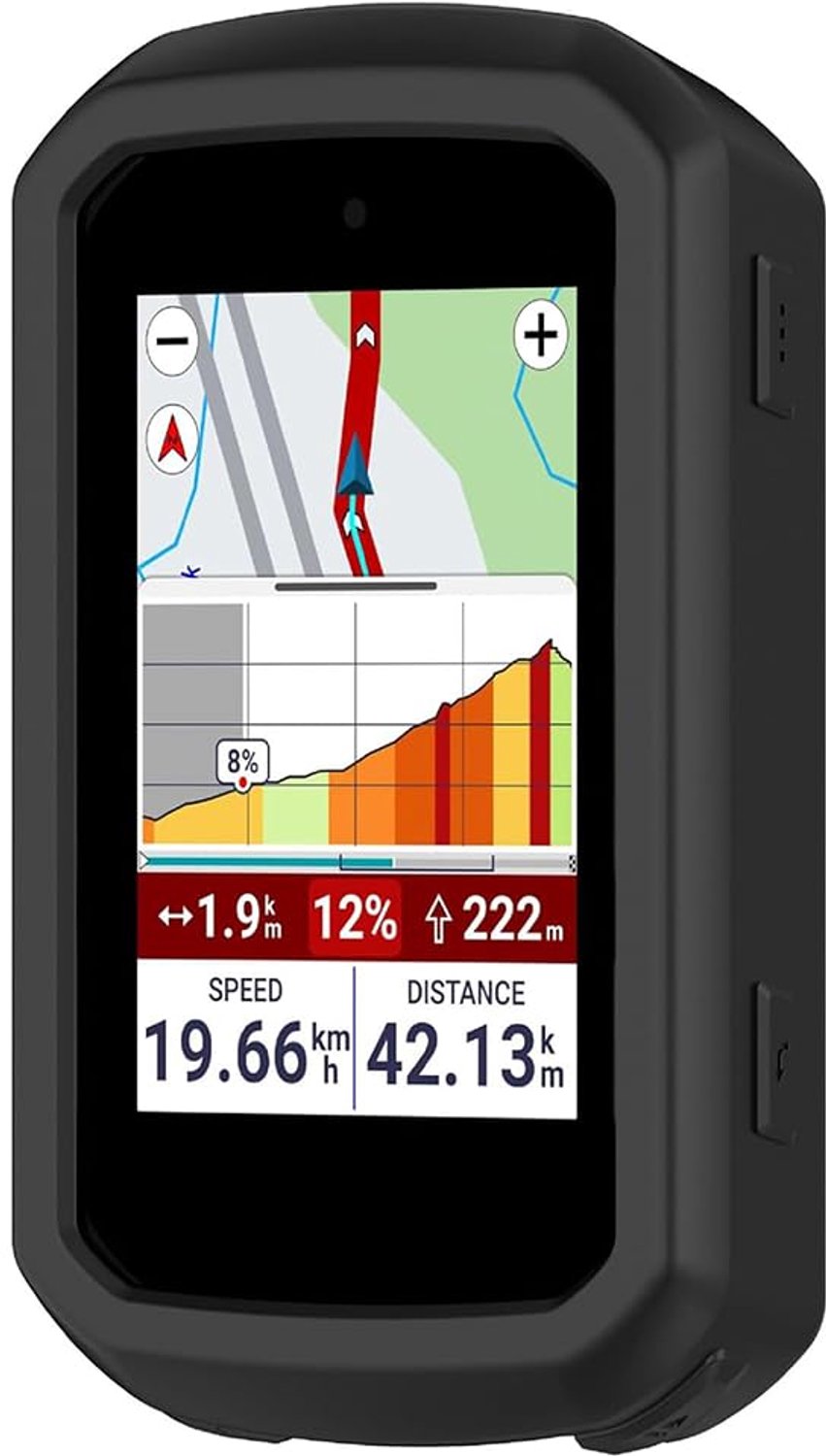 Lemxiee Hoesje voor Garmin Edge 850 & 855 case van Flexibel silicone Hoesje