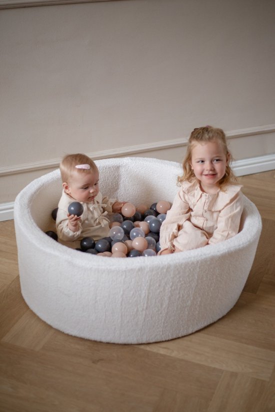 Mooskids Frenkie Teddy Off-White Ballenbak incl. 200 ballen — afbeelding 4
