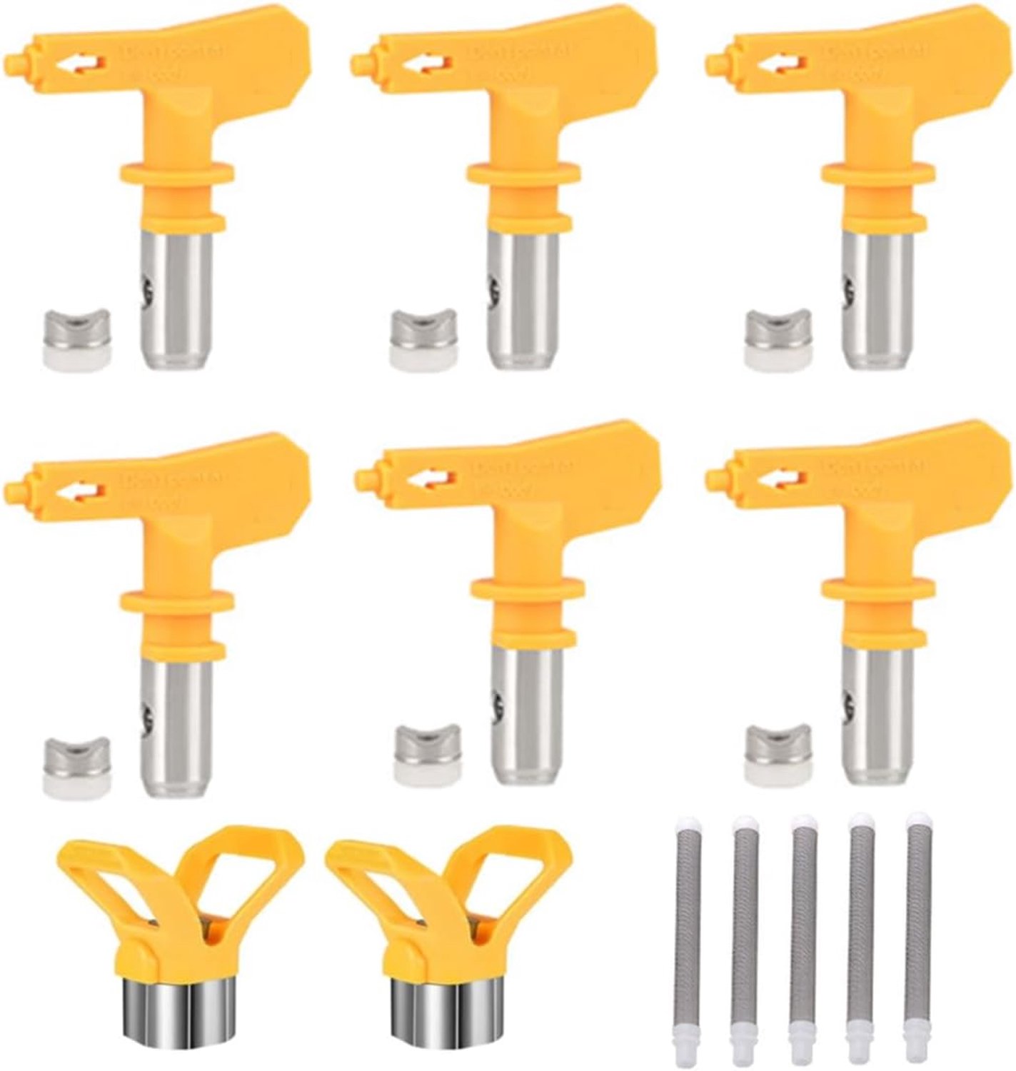 Pack of 6 Airless Sprayers with Peak Seal, Airless Sprayer, Wear-resistant Spray Accessories for Airless Paint - ShopVlot