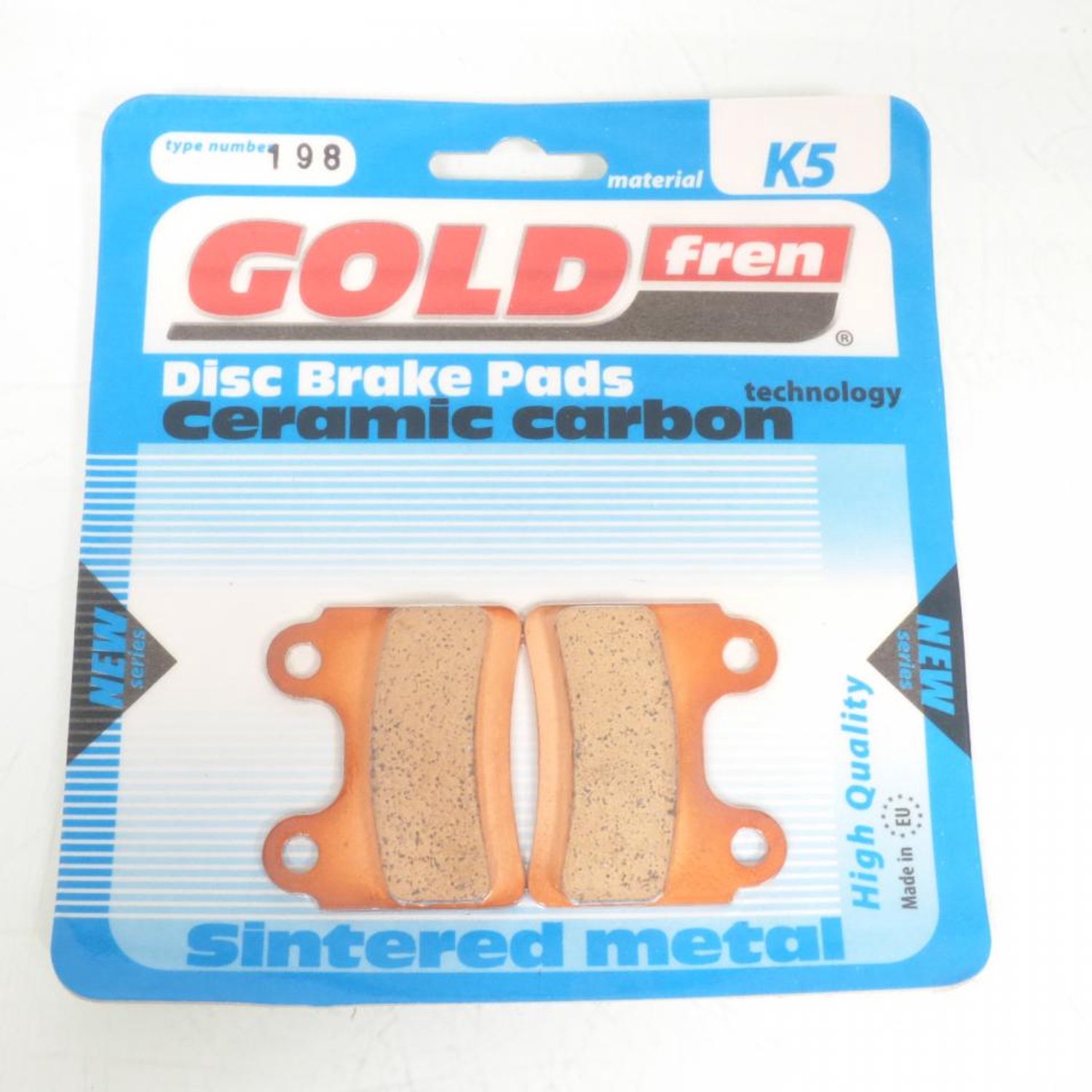 Plaquette de frein Gold Fren pour Moto Scorpa 250 SY 2T 2000 à 2009 AVG Neuf