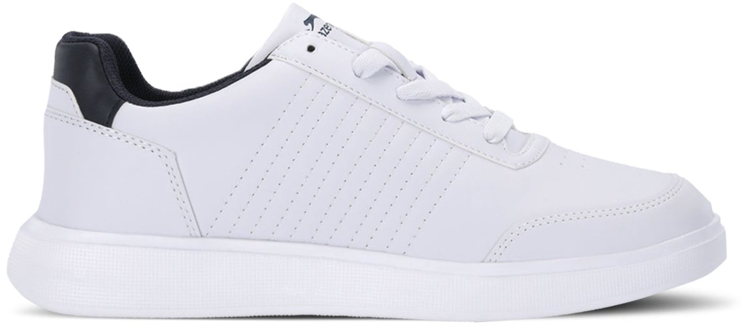 Slazenger Delroy Heren Sneakers - Wit / Marineblauw