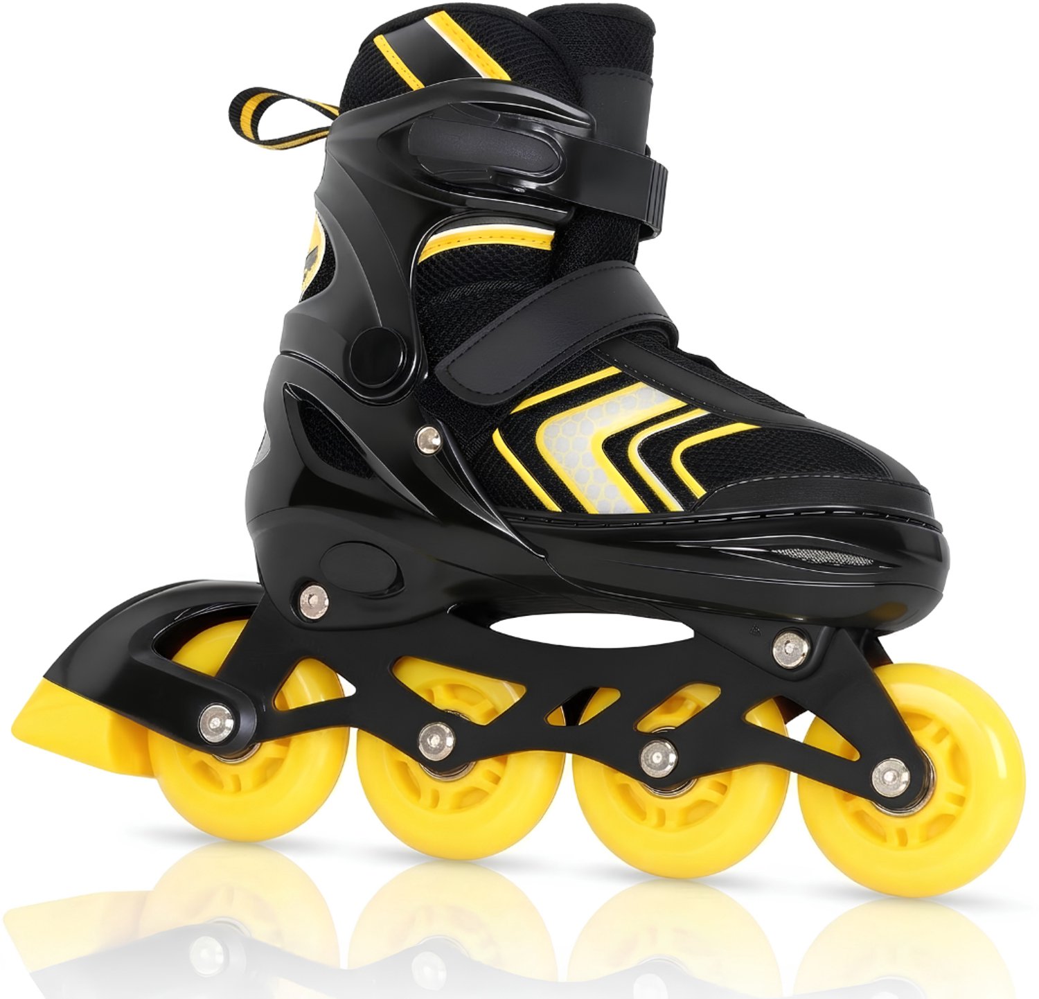 KLS® Rolschaatsen Rolschaatsen Jongens Rolschaatsen Kind – 40cm x 30cm x 12cm Geel
