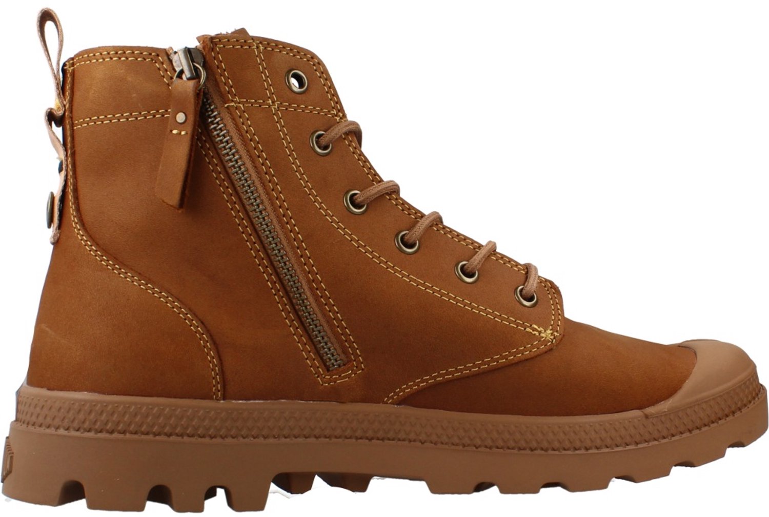 PALLADIUM Pampa ZIP LTH Legacy Leather Heren Laarzen Boots Schoenen 79502-257-M Bruin