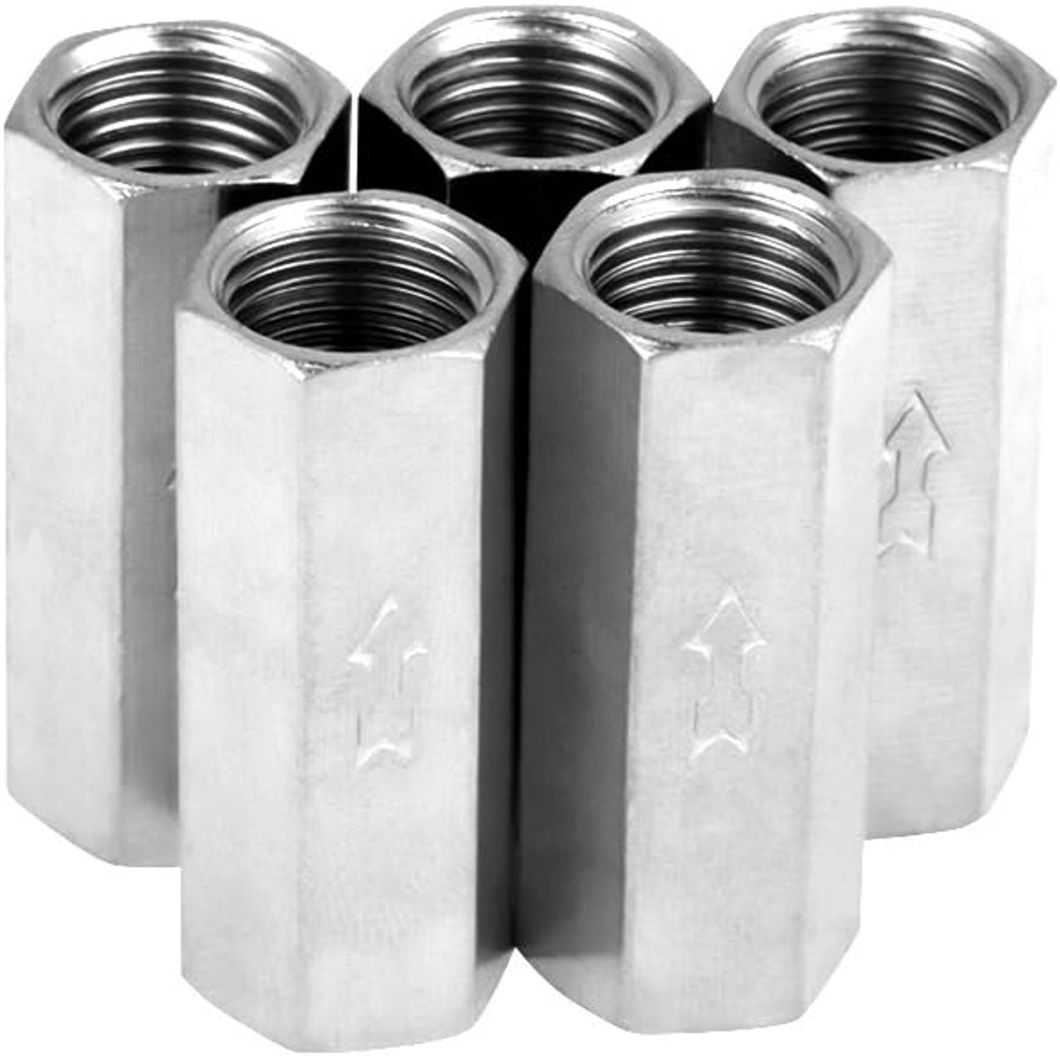 Merkloze Koperen Terugslagklep 1/4" - 5 Stuks
