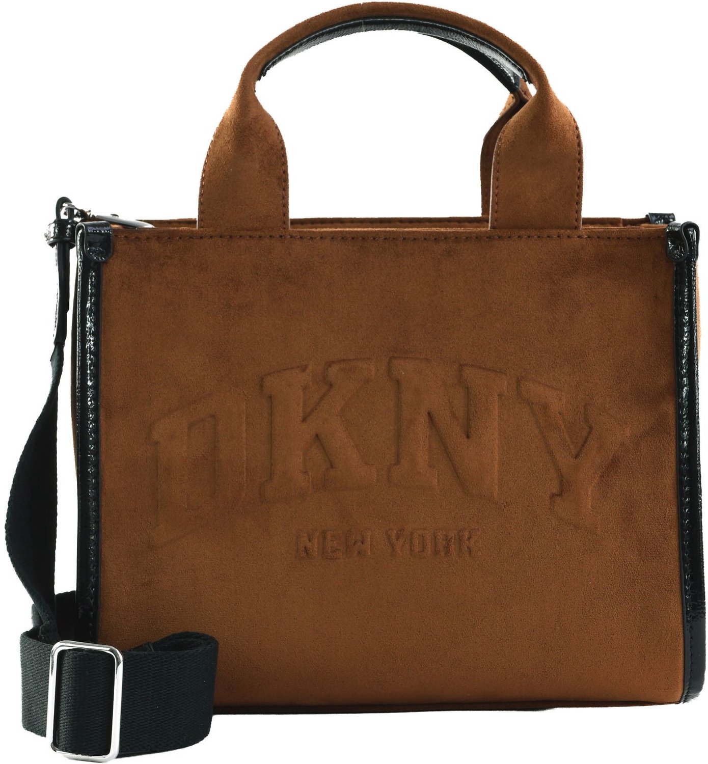 DKNY handtas schoudertas Hadlee Tote Walnut bruine