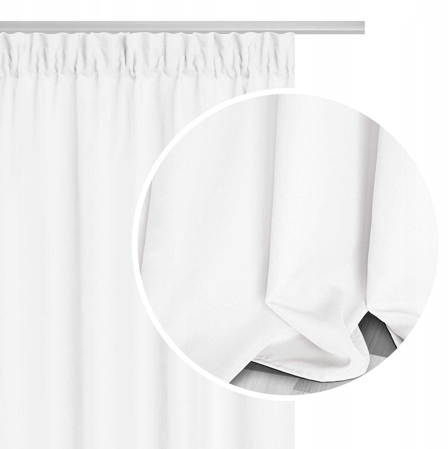 PRESTIQUA Kant-en-klare Gordijnen VIVA Wit 140x245 cm - Stijlvol en Functioneel