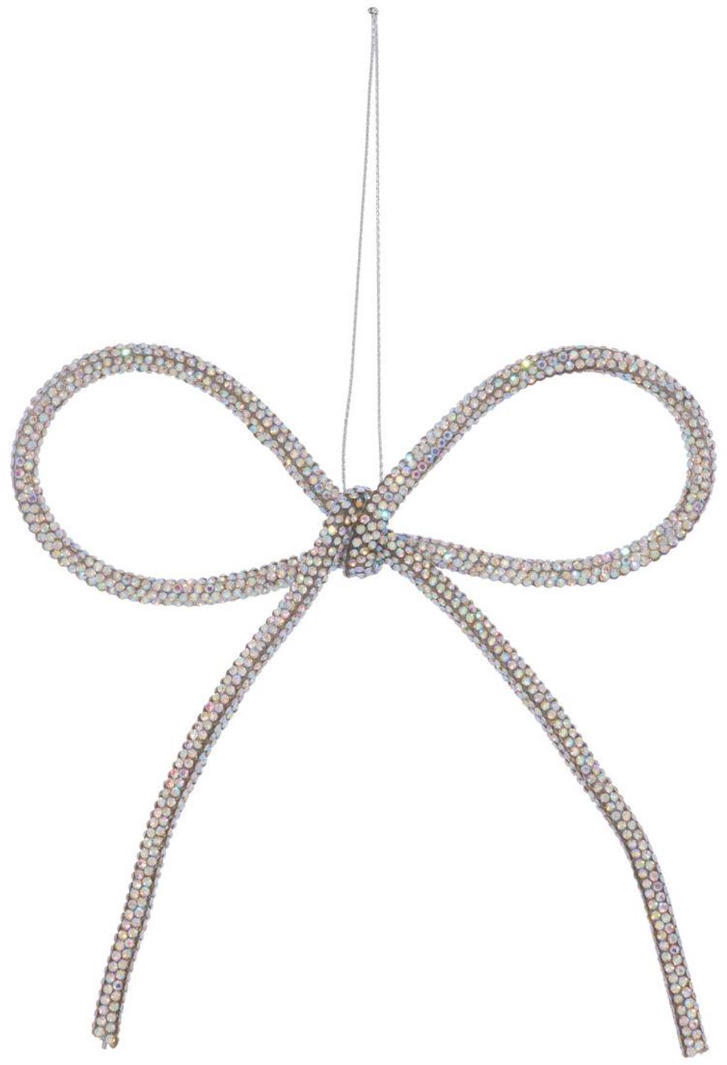 Atmosphera Créateur d'intérieur® SDN METALEN STRIK STRASS 14CM Argent