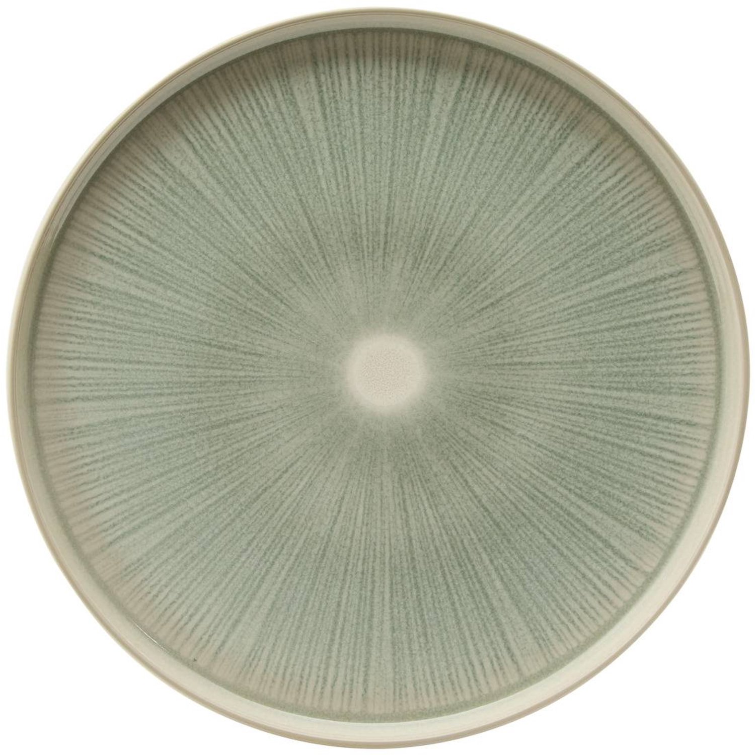 Set van 4 platte borden, diameter 27 cm, EVA