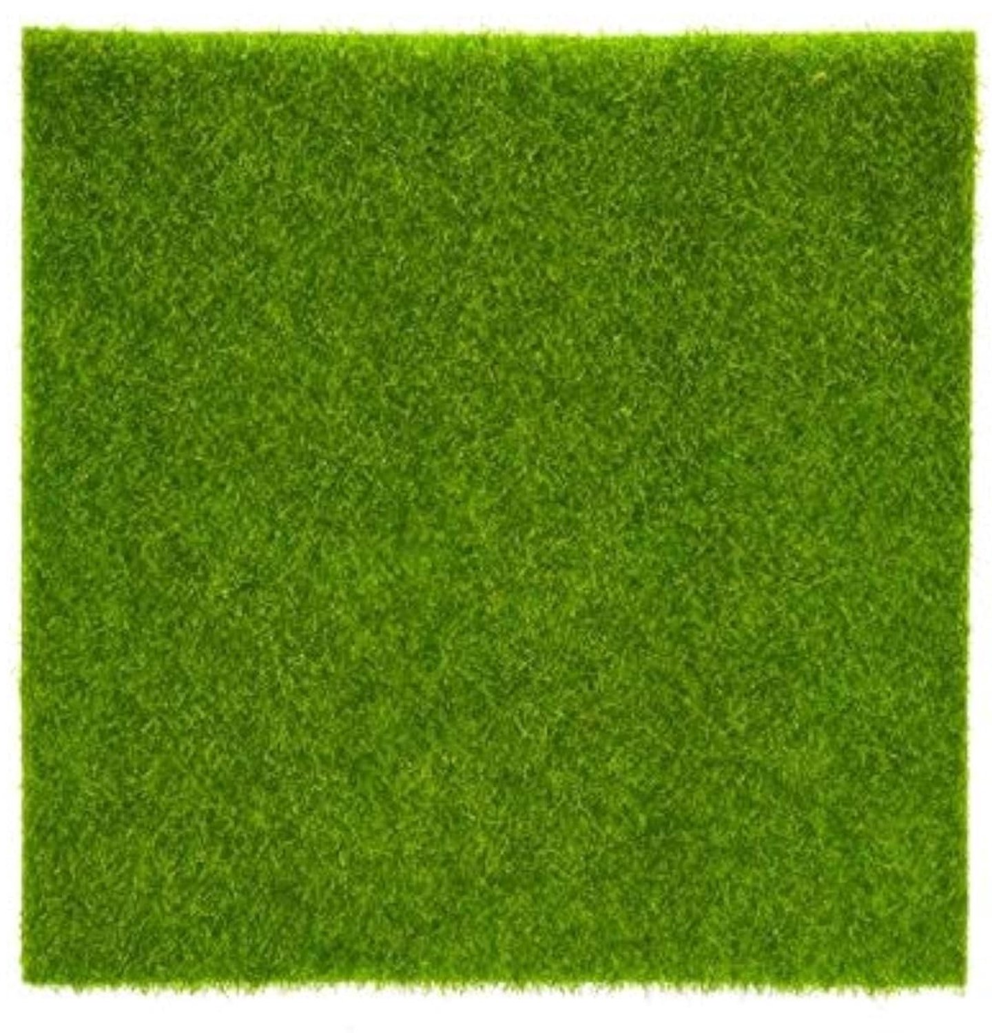 Kunstgras 30x30cm - Kunstgras voor Buiten - Kunstgras voor Balkon - Kunstgras voor Mini Tuinieren - Kunstgras voor Poppenhuis - Milieuvriendelijk Materiaal - Grasmat