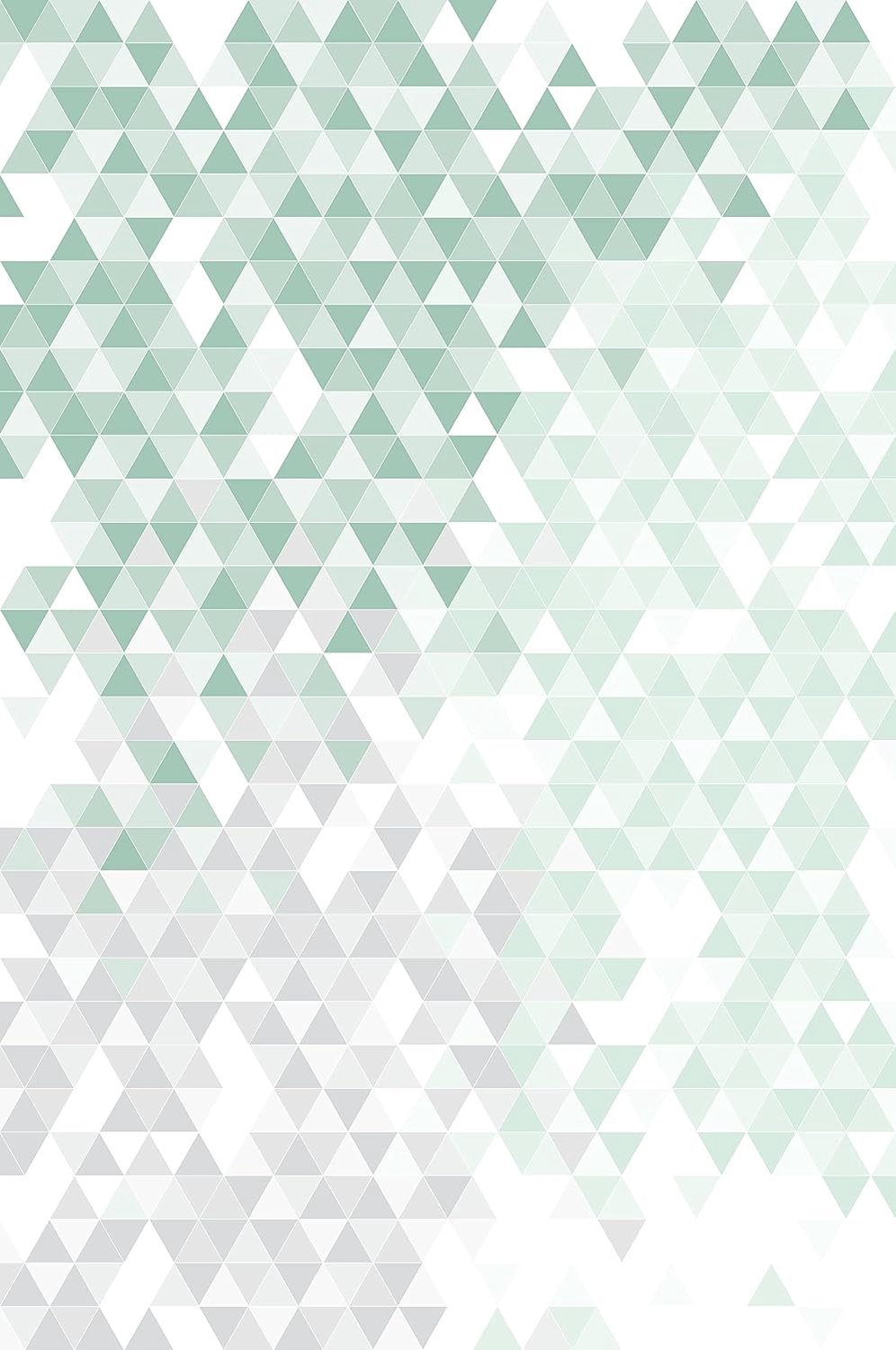 Rasch Fotobehang Geometrisch Groen 2.80m x 1.86m - Vliesbehang