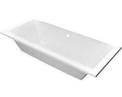 ALONI Ilio Duo inbouwbad - 1800x800mm - Glanzend wit