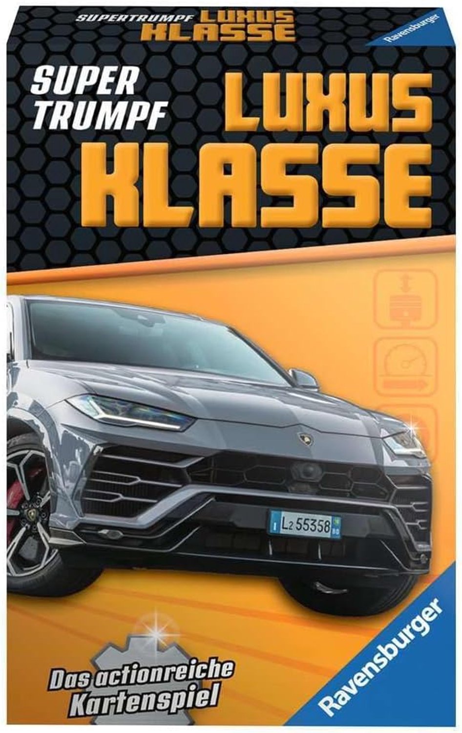 Ravensburger Super Trump Luxe Kaartspel: Technologie & Auto's (7+ jaar)