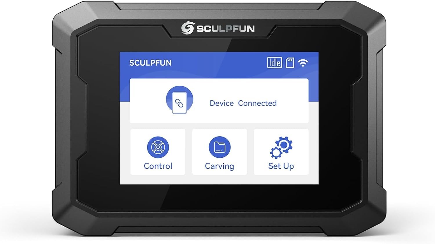 Touchscreen controlepaneel voor lasergraveermachines, offline graveren, Wi-Fi verbinding, real-time snijden, compatibel met S9, S10, S30 iCube series