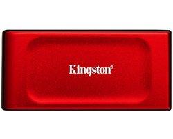 Kingston Technology 2TB XS1000 Red External USB 3.2 Gen 2 Draagbare Solid State Drive