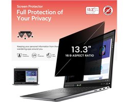 BERSEM Privacy Filter 13.3" Laptop - Anti-Blauw Licht & Anti-Spy
